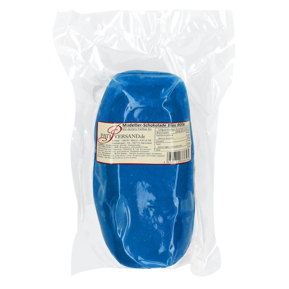 Modellier-Schokolade Blau 600g