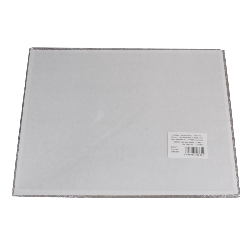 Cakeboard 40x30cm 4mm Stärke silber