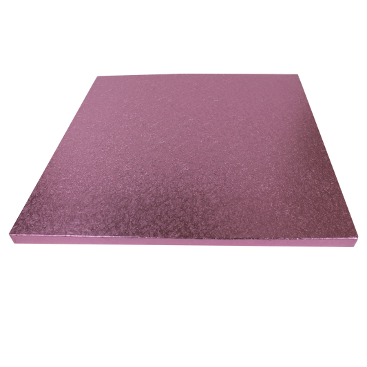 Cakeboard 30x30cm 12mm pink