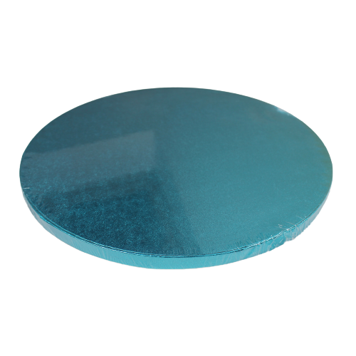 5x Cakeboard blau 30cm Durchmesser 13mm Stärke