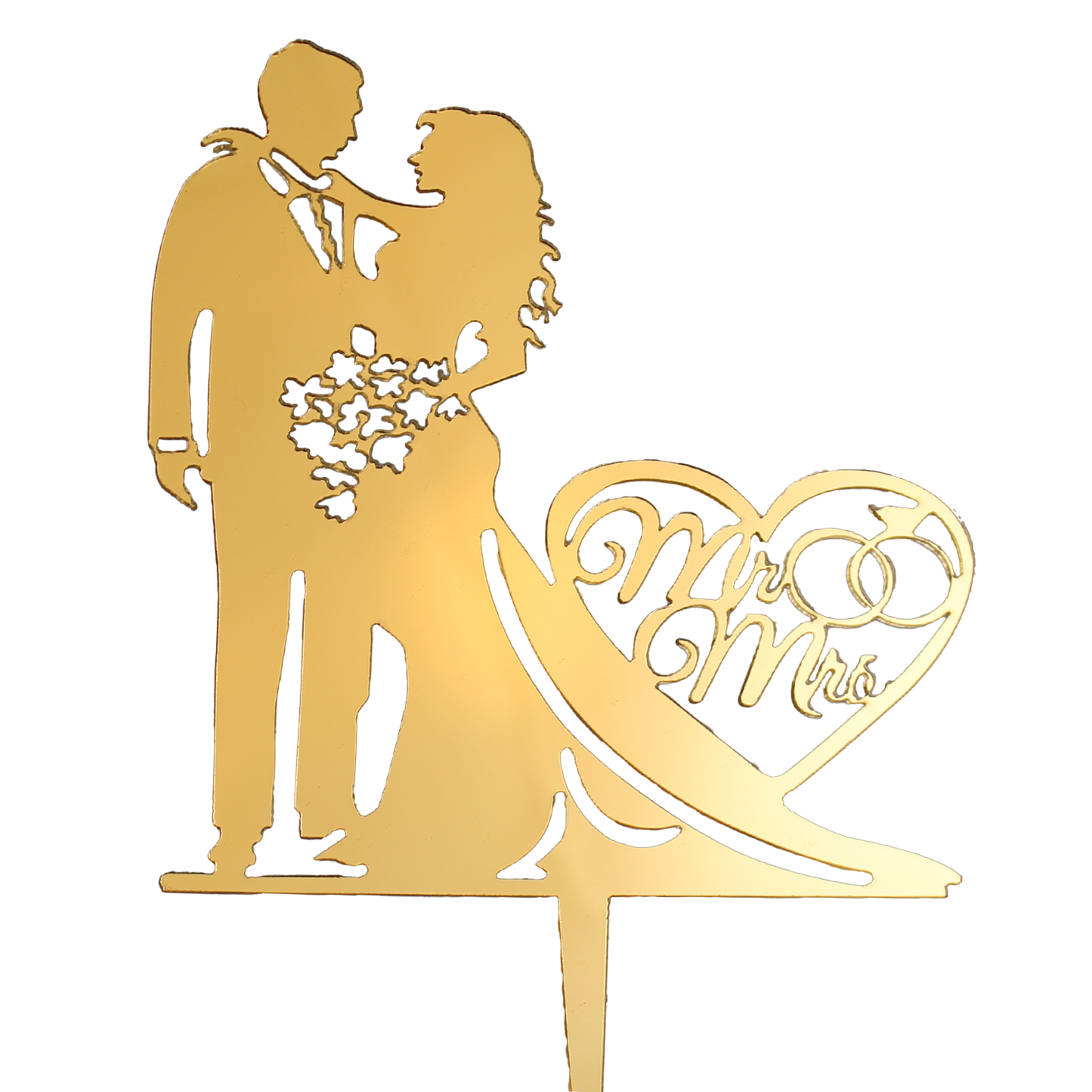 Hochzeit Mr + Ms ❤ / Kuchenstecker
