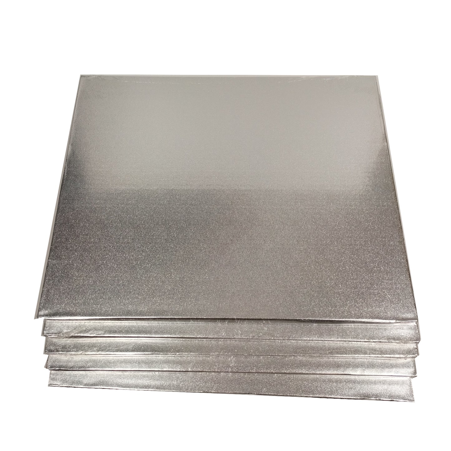 5x Cakeboard Silber 45x35cm