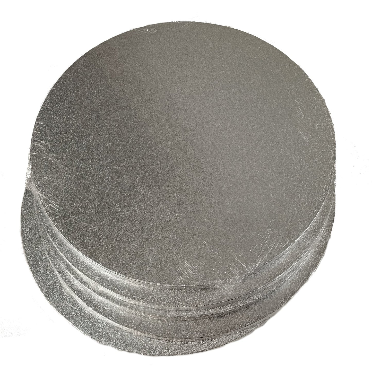 5x Cakeboards 40cm 12mm Stärke silber