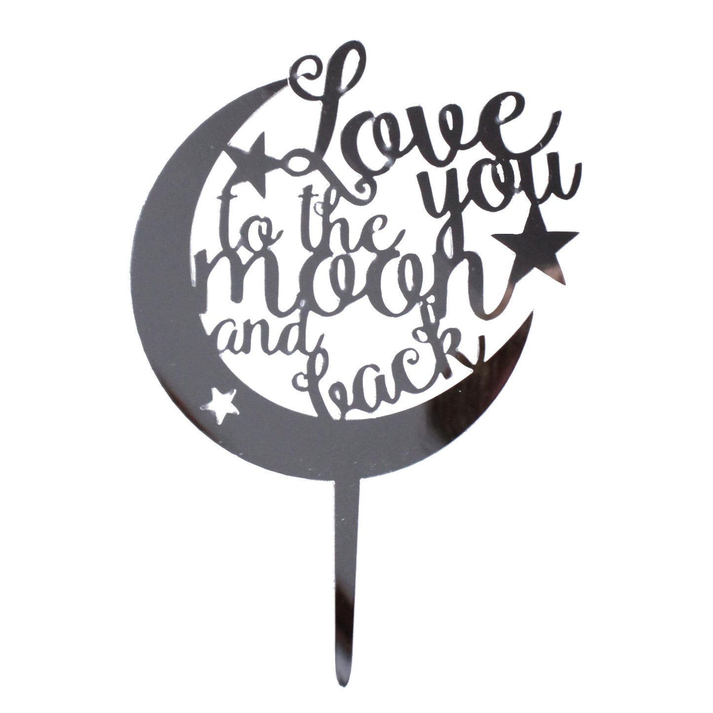 Love you to the moon / Kuchenstecker